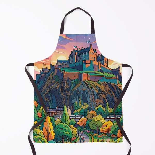 Item preview, Edinburgh Castle Scotland Twilight Fortress - Historic Travel / Castillo de Edimburgo Escocia Fortaleza Crepusculo designed and sold by SpiriTravels.