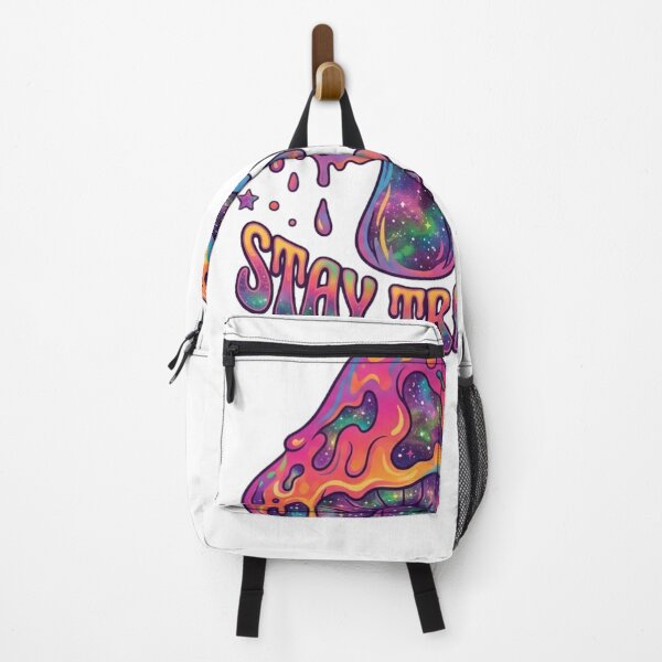 Item preview, Stay Trippy Melting Psychedelic Mushroom Art designed and sold by JeevanStickers.