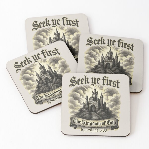 Item preview, Seek ye first the kingdom of God designed and sold by theL3Studio.
