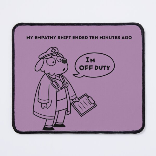 Item preview, Doctor Sheep I Am Off Duty Funny Medical Sarcasm designed and sold by KaschSmileProd.