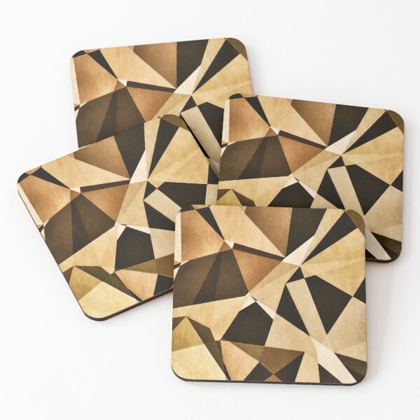Item preview, Geometric Abstract in Brown  designed and sold by Pixels & Paint.