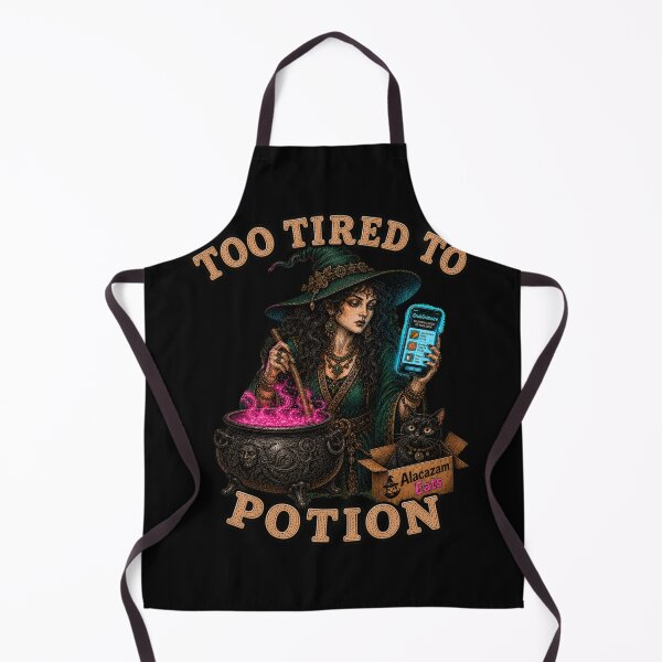 Item preview, Modern Witch Cauldron Food Delivery App Funny Retro Graphic Tee designed and sold by Mythic Ink Studio.