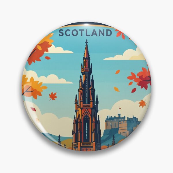 Item preview, Edinburgh Scott Monument Autumn Twilight - Gothic Scotland / Monumento Scott Edimburgo Otoño Crepúsculo Escocia designed and sold by SpiriTravels.