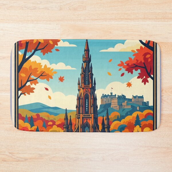 Item preview, Edinburgh Scott Monument Autumn Twilight - Gothic Scotland / Monumento Scott Edimburgo Otoño Crepúsculo Escocia designed and sold by SpiriTravels.