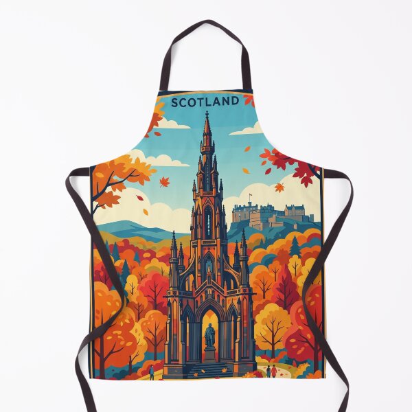 Item preview, Edinburgh Scott Monument Autumn Twilight - Gothic Scotland / Monumento Scott Edimburgo Otoño Crepúsculo Escocia designed and sold by SpiriTravels.