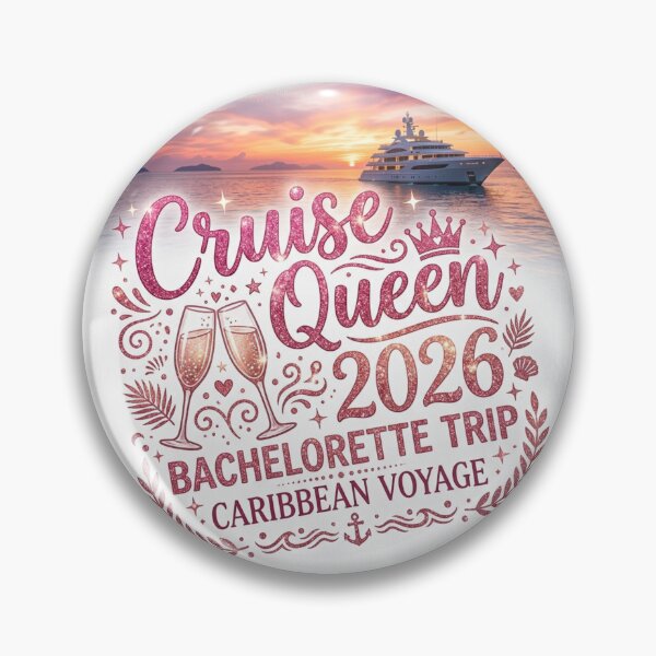 Item preview, Cruise Queen 2026 T-Shirt | Bachelorette Cruise Party Graphic Tee | Glam Vacation Girls Trip Shirt designed and sold by DmaarGroup.