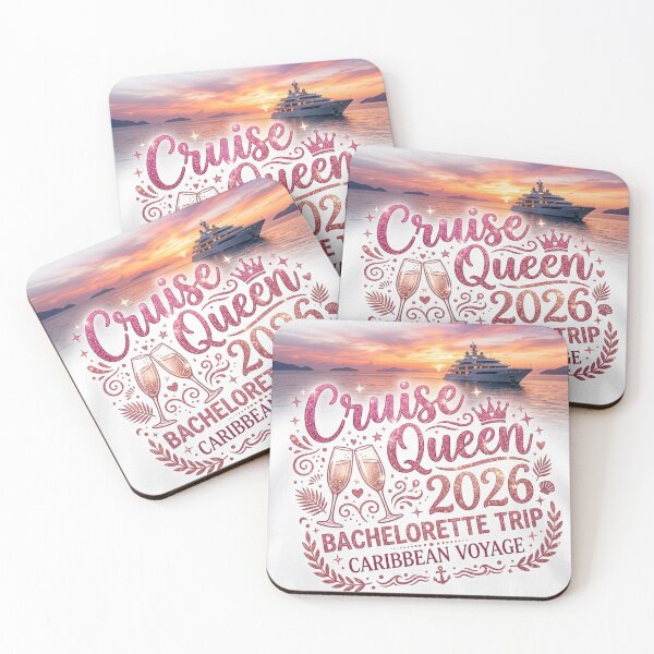 Item preview, Cruise Queen 2026 T-Shirt | Bachelorette Cruise Party Graphic Tee | Glam Vacation Girls Trip Shirt designed and sold by DmaarGroup.