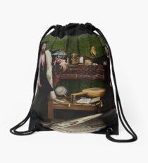Hans Holbein the Younger - The Ambassadors Drawstring Bag