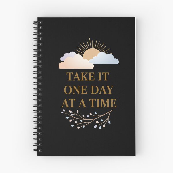 Item preview, Take It One Day At A Time Inspirational Shirt designed and sold by CottonFirst.