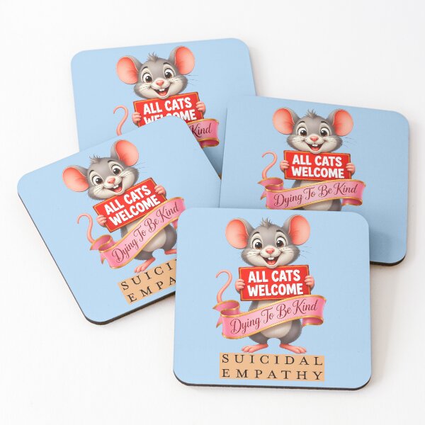 Item preview, MICE FOR ALL CATS WELCOME SUICIDAL EMPATHY 2 designed and sold by DigitalandPhoto.