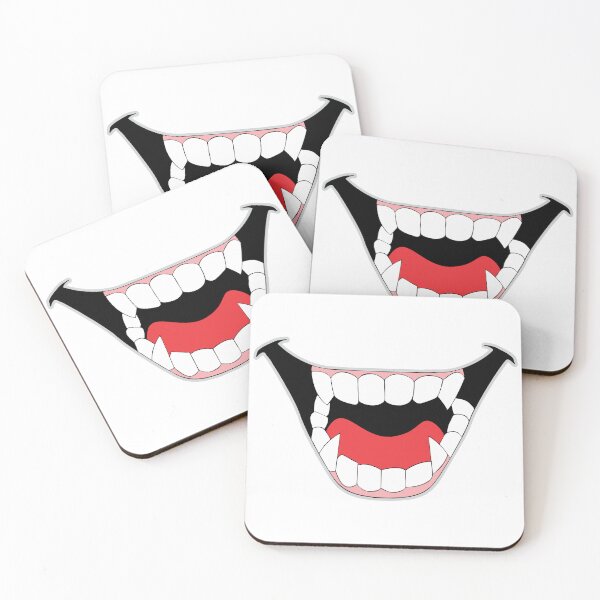 Item preview, Vampire Fangs Mouth Illustration designed and sold by Comiccraze Tees.