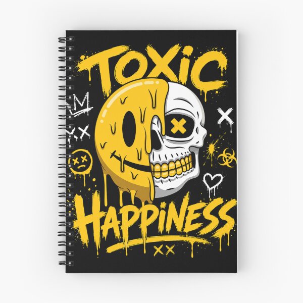 Item preview, Toxic Happiness Melting Skull Smiley Art designed and sold by LOLKart.