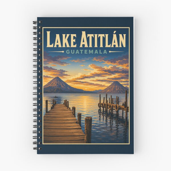 Item preview, Lake Atitlán - Guatemala designed and sold by GoodOldVintage.