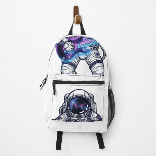 Item preview, Astronaut Playing Electric Guitar Space Music Art designed and sold by JeevanStickers.