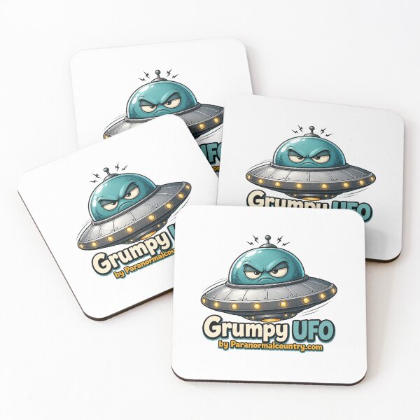 Item preview, Grumpy UFO designed and sold by ParanormalCount.