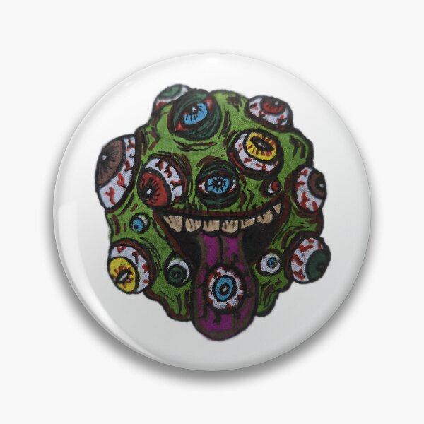 Item preview, Hand drawn original design Eye Ball designed and sold by ToysAndInk.