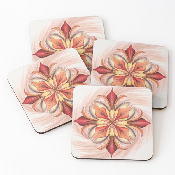 Item preview, Crimson Harvest Flame Mandala designed and sold by Harmonic_Layers.