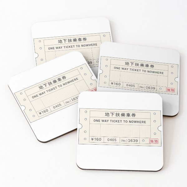 Item preview, One Way Ticket to Nowhere designed and sold by krish-prints.