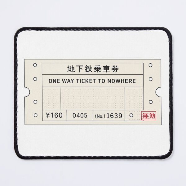 Item preview, One Way Ticket to Nowhere designed and sold by krish-prints.