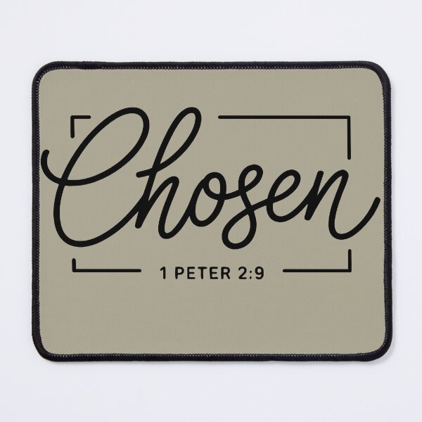 Item preview, ✨ Chosen - 1 Peter 2:9 | Minimalist Christian Aesthetic Script ✨ designed and sold by trixxcreative.