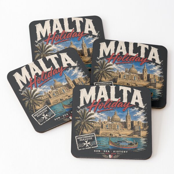 Item preview, Malta Holiday art work designed and sold by extremeshirt.