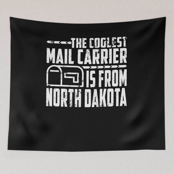Item preview, Worlds Best Mail Carrier Shirt North Dakota Best Mailman designed and sold by shoppzee.