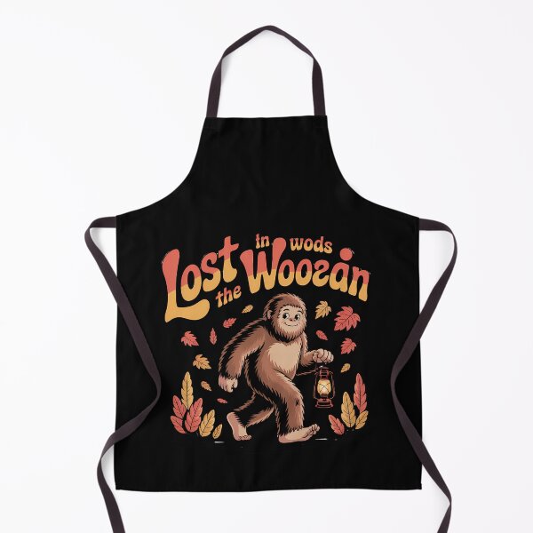 Item preview, Retro Bigfoot Lost in the Woods Autumn Lantern Graphic designed and sold by Raw Tigers.