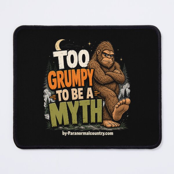 Item preview, Too Grumpy To Be A Myth - Bigfoot designed and sold by ParanormalCount.