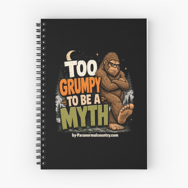 Item preview, Too Grumpy To Be A Myth - Bigfoot designed and sold by ParanormalCount.