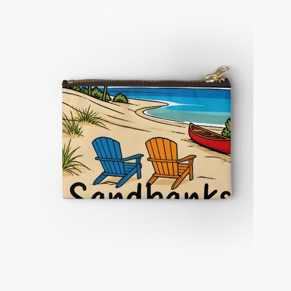 Item preview, Sandbanks Park Ontario Cute Sandy Dunes Retro Beach  designed and sold by HowToCanadian.
