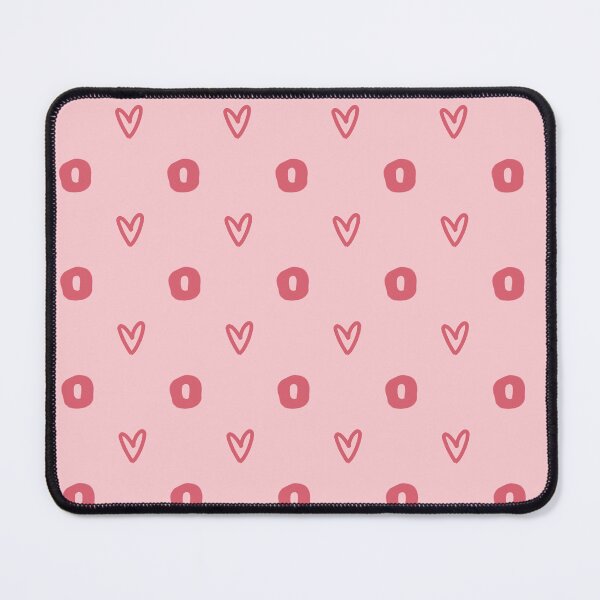 Item preview, Monogram Letter O Heart Pattern | Initial O Cute Hearts Pink | Cute Monogram Letter O Hearts | Letter O Pink Hearts Aesthetic | Pastel Pink Initial O Pattern | Monogram Letter O Hearts Aesthetic designed and sold by VivaFy.