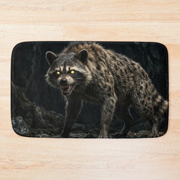 Item preview, Shadow Beast Hybrid | Dark Fantasy Raccoon Monster | Gothic Cave Creature Art designed and sold by TreatLLC.