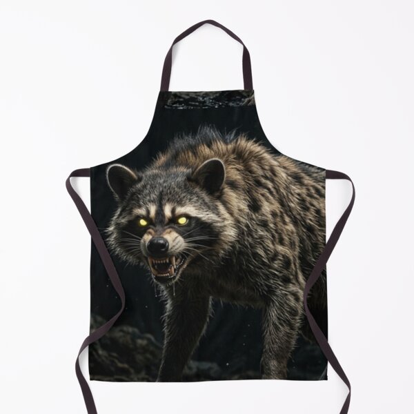 Item preview, Shadow Beast Hybrid | Dark Fantasy Raccoon Monster | Gothic Cave Creature Art designed and sold by TreatLLC.
