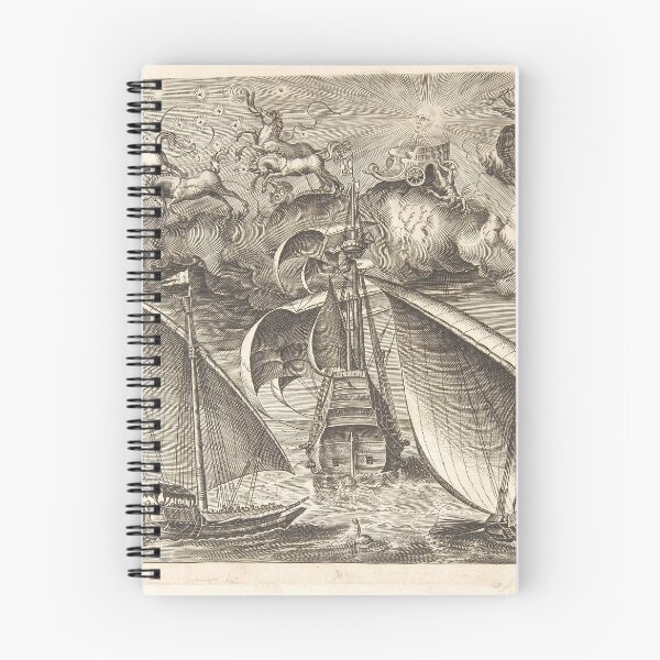 Item preview, Bruegel Galleys And Armed Ship | Nautical Art designed and sold by GammaRay.