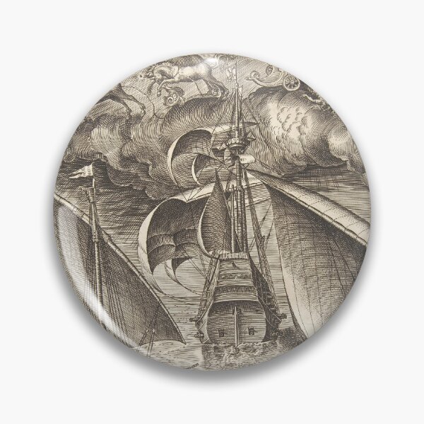 Item preview, Bruegel Galleys And Armed Ship | Nautical Art designed and sold by GammaRay.