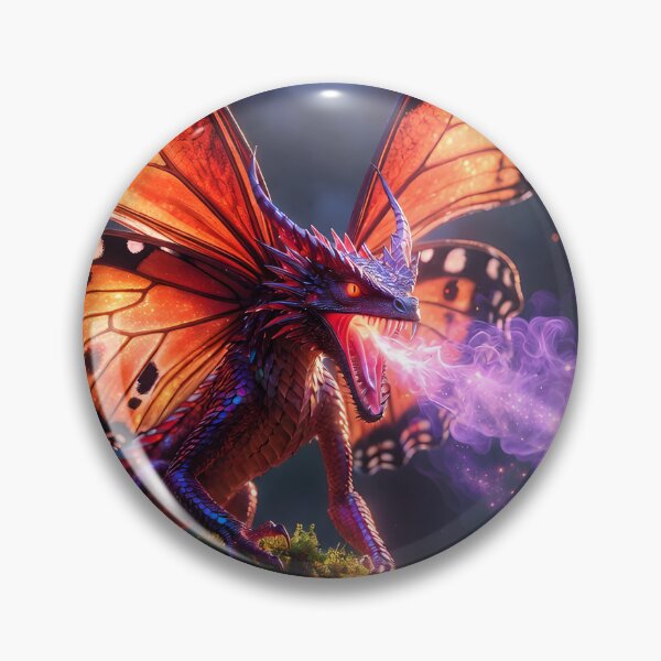 Item preview, The Flamebreath Faedrake designed and sold by Stubblejumper Artworks.