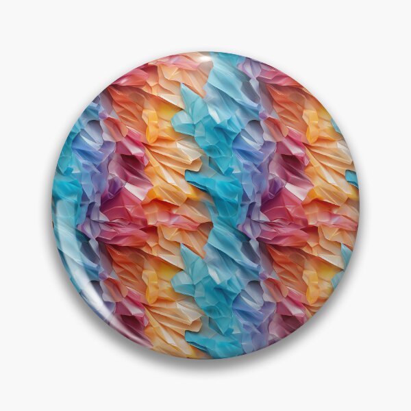 Item preview, Pastel Crumpled Plastic Waves Seamless Photo Texture designed and sold by DigitaICraft.