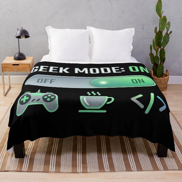 Item preview, Geek Mode ON – Programmer Gamer Tech Toggle Switch Design designed and sold by MartBook.