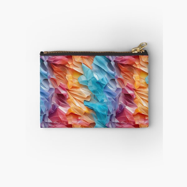 Item preview, Pastel Crumpled Plastic Waves Seamless Photo Texture designed and sold by DigitaICraft.