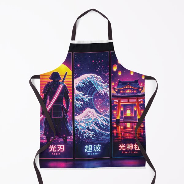 Item preview, Vaporwave Japanese Cityscape Anime Style Artwork designed and sold by Gold Turtle  Lina.