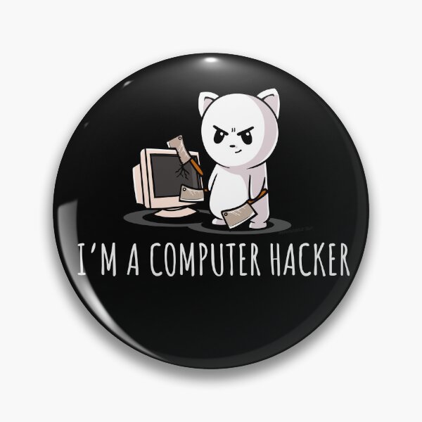 Item preview, I'm A Computer Hacker Funny Cybersecurity designed and sold by Nerd Shizzle.