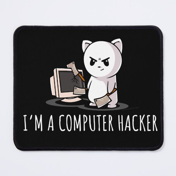 Item preview, I'm A Computer Hacker Funny Cybersecurity designed and sold by Nerd Shizzle.