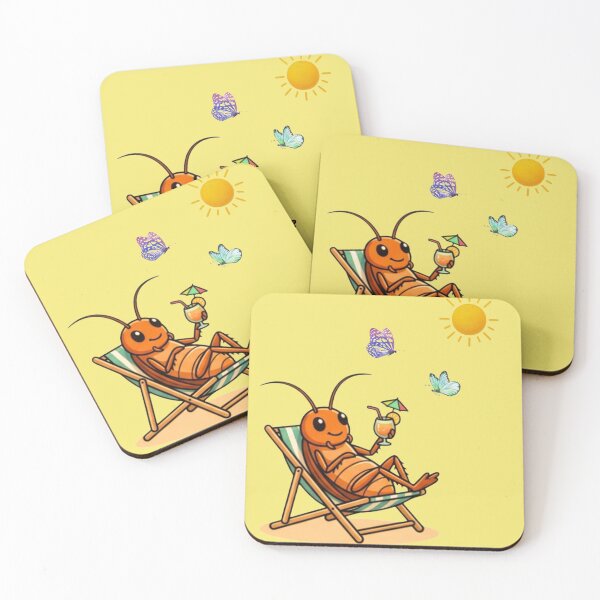 Item preview, Cursed Cockroach Tropical Vacation Art designed and sold by RamjoVerse.
