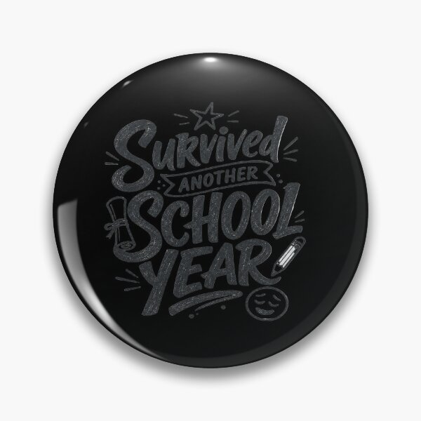 Item preview, Survived Another School Year - Last Day of School Hand Lettered designed and sold by Lozarux.
