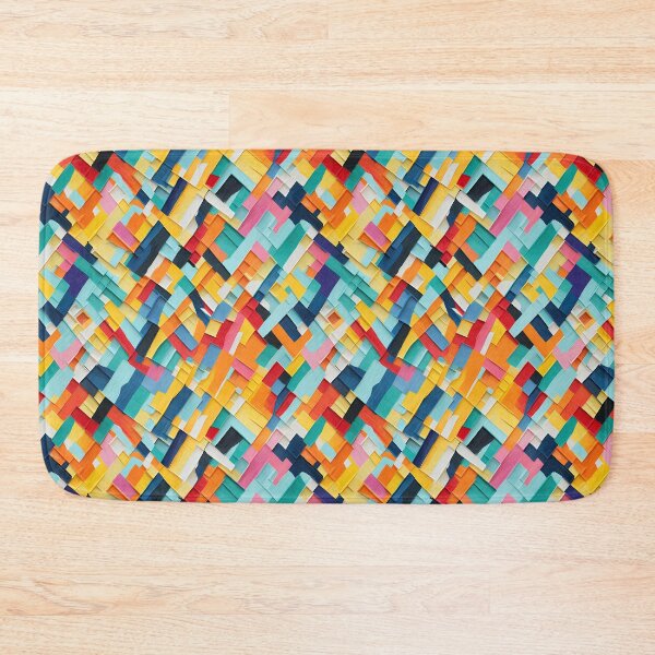 Item preview, Chunky Plastic Block Tiles Seamless Photo Texture designed and sold by DigitaICraft.