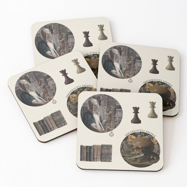Item preview, Dark Academia Memento Mori Collage – Classical Art Elements designed and sold by Zuo-Shop.