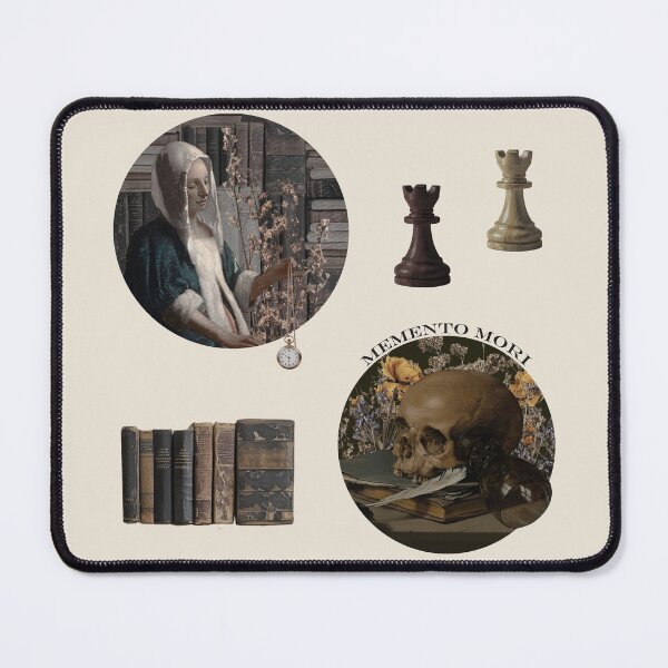 Item preview, Dark Academia Memento Mori Collage – Classical Art Elements designed and sold by Zuo-Shop.