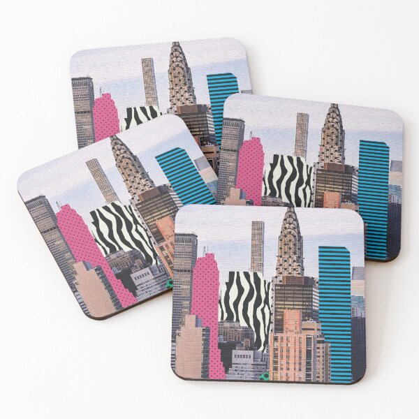 Artikelvorschau, NYC FUNKY BUILDINGS DRUCK entworfen und verkauft von feliciadesigns.
