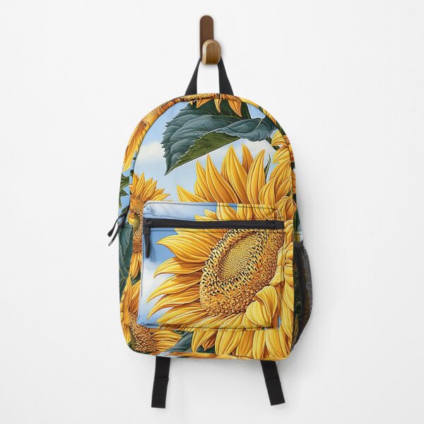 Item preview, Sunflower Field Under Blue Sky designed and sold by PetsArt.