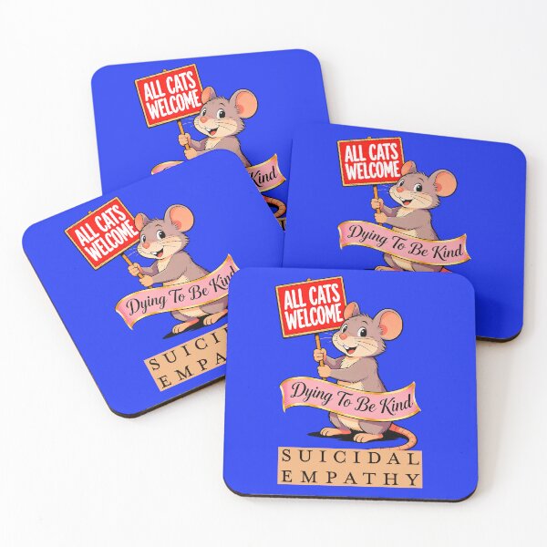 Item preview, MICE FOR ALL CATS WELCOME SUICIDAL EMPATHY 6 designed and sold by DigitalandPhoto.